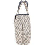 [🔄️B20 / F25] Gucci Supreme Monogram GG Plus Canvas Web Tote Shoulder Bag - vintageandkickz