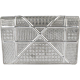 Dior Metallic Perforated Cannage Diorama Crossbody Bag