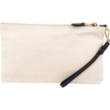 Miu Miu Chic Canvas Emblem Pouch Bag