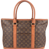 Louis Vuitton Monogram Canvas Sac Weekend Handbag