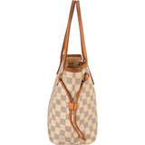 Louis Vuitton Monogram Damier Azur Canvas Neverfull PM Shoulder Bag