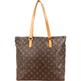 Louis Vuitton Monogram Canvas Cabas Mezzo Shoulder Bag