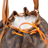 Louis Vuitton Monogram Canvas Sac Noé Petit Shoulder Bag