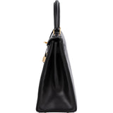 Hermès Box Calf Kelly 28 Sellier Handbag