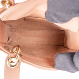 Christian Dior Lambskin Micro Lady Dior Crossbody Handbag