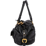 Chloé Pebbled Leather Studded Paddington Satchel Handbag