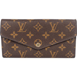 Louis Vuitton Monogram Canvas Sarah Wallet