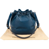 Louis Vuitton Blue Epi Leather NM Sac Noe Petit Shoulder Bag