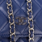 Chanel Quilted Lambskin Wallet On Chain Crossbody Bag