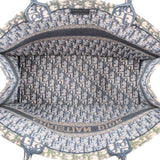 Christian Dior Trotter Monogram Jacquard Monogram Book Tote Handbag
