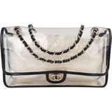 Chanel Transparent Vinyl Single Flap Shoulder Bag