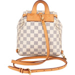 Louis Vuitton Monogram Damier Azur Canvas Sperone BB Backpack - vintageandkickz