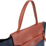 Céline Bicolor Leather Belt Handbag