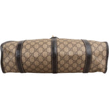 Gucci Supreme Monogram Crystal GG Jackie Hobo Shoulder Bag