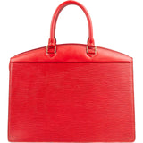 Louis Vuitton Red Epi Leather Riviera Handbag