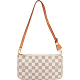 Louis Vuitton Monogram Damier Azur Canvas Pochette Accessoires Shoulder Bag