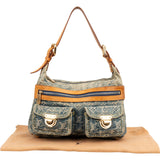 Louis Vuitton Monogram Denim Baggy PM Shoulder Bag