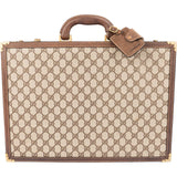 Gucci Monogram GG Supreme Canvas Vintage Briefcase Business Aktenkoffer