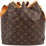 Louis Vuitton Monogram Canvas Sac Noé Petit Shoulder Bag