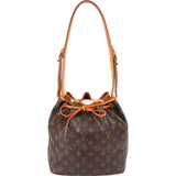Louis Vuitton Monogram Canvas Sac Noé Petit Shoulder Bag
