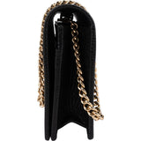 Gucci Grained Leather GG Wallet On Chain Crossbody Bag