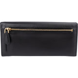 Prada Black Saffiano Leather Continental Wallet