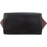 Celine Tricolor Leather Trapeze Handbag