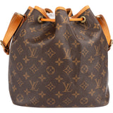 Louis Vuitton Monogram Canvas Sac Noé Petit Shoulder Bag