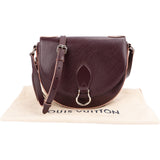 Louis Vuitton Prune/Rose Poudre Epi Leather Maroon NM Saint Cloud Crossbody Bag