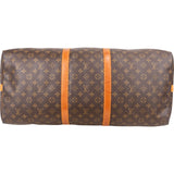 Louis Vuitton Monogram Canvas Keepall 60 Bandoulière Travel Bag