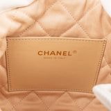Chanel 22 Quilted Calfskin Drawstring Crossbody Shoulder Bag