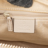 Gucci Cream Guccissima Leather Sukey Handbag