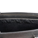 Louis Vuitton Noir Taiga Leather Lozan Business Handbag