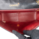 Chanel Quilted Lambskin 24K Gold Single Flap Crossbody Bag