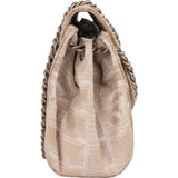 Chanel Travel Line Monogram Single Flap Crossbody Bag