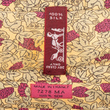 Hermès Grape Vine Printed Pattern Silk Tie Krawatte
