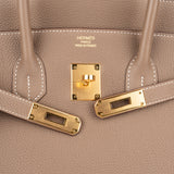 Hermès Taupe Togo Leather Birkin 35 Handbag (2023)