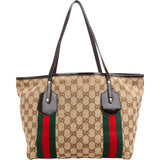 Gucci Monogram GG Canvas Patent Leather Shoulder Bag