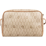 Christian Dior Honeycomb Monogram Coated Canvas Crossbody Bag