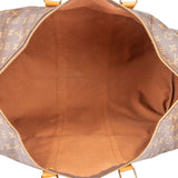 Louis Vuitton Monogram Canvas Keepall 60 Bandoulière Travel Bag