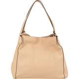 Coach Pebbled Leather Edie Shoulder Bag