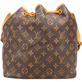 Louis Vuitton Monogram Canvas Sac Noé Petit Shoulder Bag