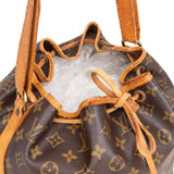 Louis Vuitton Monogram Canvas Sac Noé Petit Shoulder Bag
