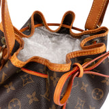 Louis Vuitton Monogram Canvas Sac Noé Petit Shoulder Bag