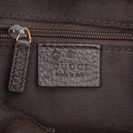 Gucci Monogram GG Patent Abbey Handbag - vintageandkickz