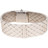 Chanel Silver Tone Matelasse Coco H0009 Women Watch - vintageandkickz