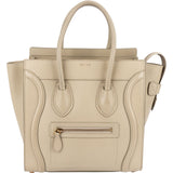 Céline Smooth Leather Luggage Handbag