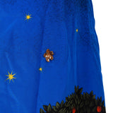 Gucci Multicolor Night Garden Silk Sequin Details Shortsleeve Maxi Dress (IT40)
