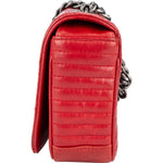 [🔄️B15 / F14] Chanel Quilted Calfskin Medium Boy Crossbody Bag - vintageandkickz