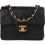 [🔄️B21 / F02] Chanel Quilted Lambskin Small Single Flap Crossbody Bag - vintageandkickz